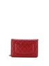 Chanel 100% Leather Red Chanel Wallet on Chain Quilted Lambskin  One size - photo 4