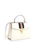 Gucci 100% Leather White Gucci Sylvie Top Handle Bag Leather Medium  One size - photo 3
