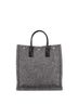 Saint Laurent 100% Wool Gray Saint Laurent Rive Gauche Shopper Tote Felt Tall  One size - photo 4