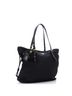 Prada 100% Leather Black Prada Open Tote Tessuto with Saffiano Leather Medium  One size - photo 3