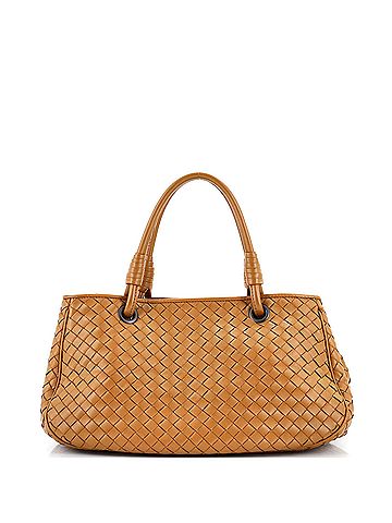 Bottega Veneta Bottega Veneta Open Shopping Tote Intrecciato Nappa Small  (view 1)
