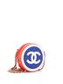 Chanel 100% Leather Chanel Filigree Round Clutch with Chain Quilted Caviar Mini  One size - photo 3