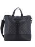 Louis Vuitton 100% Coatead Canvas Black Louis Vuitton Saumur Tote Monogram Eclipse Canvas  One size - photo 1
