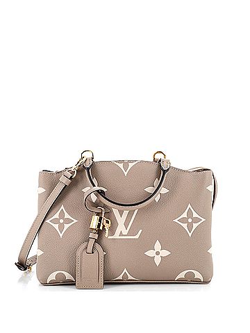 Louis Vuitton Louis Vuitton Petit Palais Handbag Bicolor Monogram Empreinte Giant  (view 1)