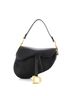 Christian Dior 100% Leather Black Christian Dior Saddle Handbag Leather Medium  One size - photo 1