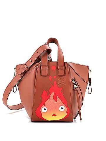 Loewe Loewe Spirited Away Hammock Bag Printed Leather Mini  (view 1)