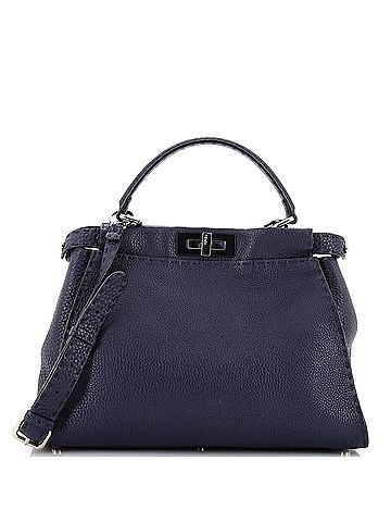Fendi Fendi Selleria Peekaboo Bag Rigid Leather Regular  (view 1)