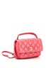 Chanel 100% Leather Pink Chanel Front Pocket Top Handle Flap Bag Quilted Calfskin Mini  One size - photo 4