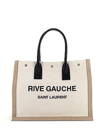 Saint Laurent Saint Laurent Rive Gauche Shopper Tote Canvas Small  (view 1)
