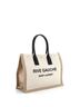 Saint Laurent 100% Canvas Tan Saint Laurent Rive Gauche Shopper Tote Canvas Small  One size - photo 3