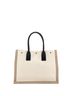 Saint Laurent 100% Canvas Tan Saint Laurent Rive Gauche Shopper Tote Canvas Small  One size - photo 4