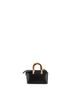 Fendi 100% Leather Black Fendi Logo By The Way Top Handle Bag Embossed Leather Mini  One size - photo 4