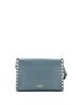 Valentino Garavani 100% Leather Blue Valentino Garavani Rockstud Flip Lock Flap Bag Leather Medium  One size - photo 4