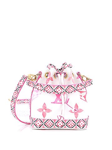 Louis Vuitton Louis Vuitton Noe Handbag By The Pool Monogram Watercolor Giant Nano  (view 1)