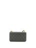 Chanel 100% Leather Green Chanel Coco First Flap Phone Holder with Chain Quilted Caviar  One size - photo 2