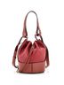 Loewe 100% Leather Red Loewe Balloon Bucket Bag Leather Small  One size - photo 1