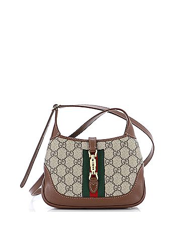 Gucci Gucci Jackie 1961 Hobo GG Coated Canvas Mini  (view 1)