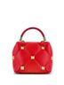 Valentino Garavani 100% Leather Red Valentino Garavani Roman Stud Top Handle Bag Quilted Leather Small  One size - photo 4