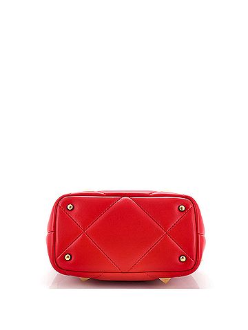 Valentino Garavani Valentino Garavani Roman Stud Top Handle Bag Quilted Leather Small  (view 2)