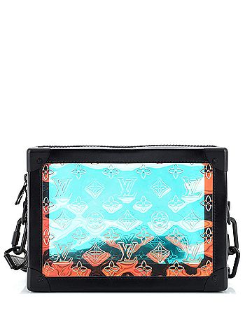 Louis Vuitton Louis Vuitton Soft Trunk Bag Limited Edition Dark Monogram Prism PVC  (view 1)