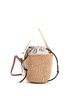 Chloé 100% Leather Tan Chloe Woody Basket Tote Woven Raffia Small  One size - photo 3