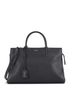 Saint Laurent 100% Leather Gray Saint Laurent Rive Gauche Cabas Leather Medium  One size - photo 1
