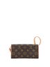 Louis Vuitton 100% Coatead Canvas Brown Louis Vuitton Twin Handbag Monogram Canvas PM  One size - photo 4