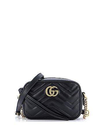 Gucci Gucci GG Marmont Shoulder Bag Matelasse Leather Mini  (view 1)