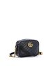 Gucci 100% Leather Black Gucci GG Marmont Shoulder Bag Matelasse Leather Mini  One size - photo 3