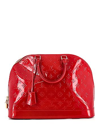 Louis Vuitton Louis Vuitton Alma Handbag Monogram Vernis GM  (view 1)