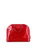 Louis Vuitton 100% Leather Red Louis Vuitton Alma Handbag Monogram Vernis GM  One size - photo 4