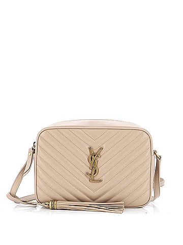 Saint Laurent Saint Laurent Lou Camera Bag Matelasse Chevron Leather Small  (view 1)