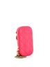 Christian Dior 100% Leather Pink Christian Dior Lady Dior Phone Holder on Chain Cannage Quilt Lambskin  One size - photo 3
