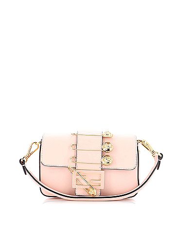 Fendi Fendi x Versace Fendace Brooch Baguette NM Bag Leather Mini  (view 1)