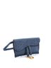 Christian Dior 100% Canvas Blue Christian Dior Saddle Slim Belt Pouch Logo Embroidered Oblique Canvas  One size - photo 3