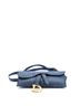 Christian Dior 100% Canvas Blue Christian Dior Saddle Slim Belt Pouch Logo Embroidered Oblique Canvas  One size - photo 2