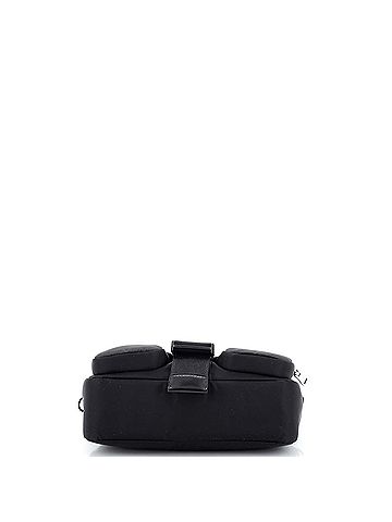 Prada Prada Pocket Flap Shoulder Bag Brushed Leather and Tessuto  (view 2)