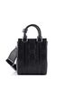 Gucci 100% Leather Black Gucci Vertical Tote GG Embossed Perforated Leather Mini  One size - photo 1