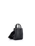 Gucci 100% Leather Black Gucci Vertical Tote GG Embossed Perforated Leather Mini  One size - photo 3