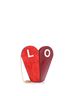 Gucci 100% Leather Red Gucci Valentine's Day Chain Heart Bag Leather with Suede and Snakeskin Small  One size - photo 3