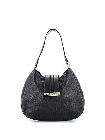 Gucci Gucci New Ladies Web Hobo Guccissima Leather Small  (view 1)