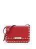 Valentino Garavani 100% Leather Red Valentino Garavani Rockstud Twist Lock Flap Bag Leather Small  One size - photo 1