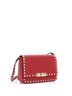 Valentino Garavani 100% Leather Red Valentino Garavani Rockstud Twist Lock Flap Bag Leather Small  One size - photo 3