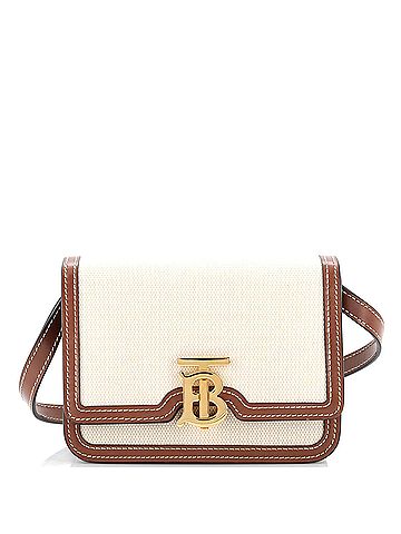 Burberry Burberry TB Flap Bag Canvas Mini  (view 1)