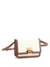 Burberry 100% Canvas Tan Burberry TB Flap Bag Canvas Mini  One size - photo 3