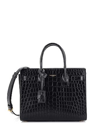 Saint Laurent Saint Laurent Sac de Jour NM Bag Crocodile Embossed Leather Baby  (view 1)