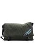 Prada 100% Nylon Green Prada Logo Stripe Messenger Bag Tessuto Large  One size - photo 1