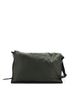 Prada 100% Nylon Green Prada Logo Stripe Messenger Bag Tessuto Large  One size - photo 4