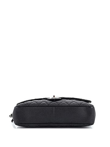 Chanel Chanel Easy Flap Bag Quilted Caviar Jumbo  (view 2)