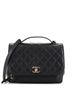 Chanel 100% Leather Black Chanel Business Affinity Flap Bag Quilted Caviar Large  One size - photo 1